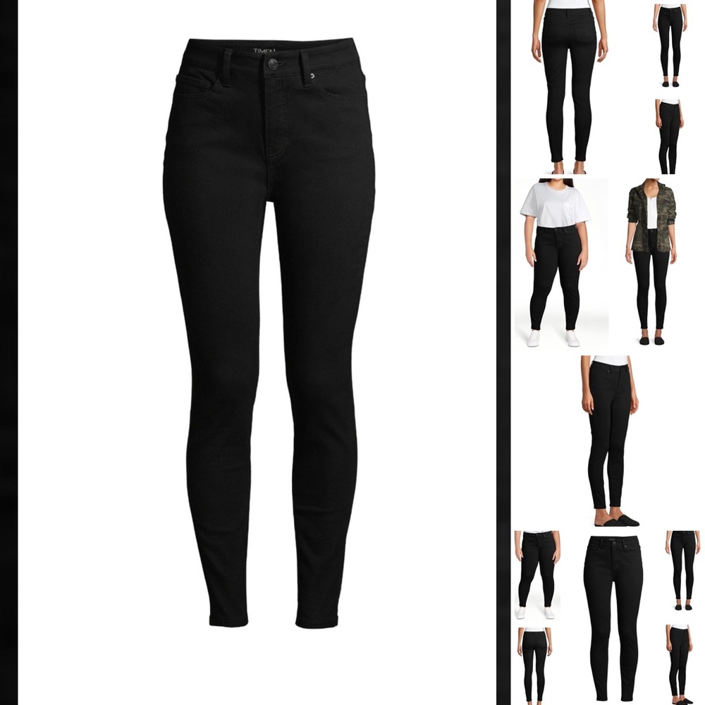 Time and Tru High Rise Skinny Jeans